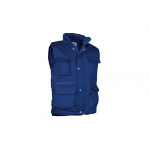 COLETE REPORTER ACOLCHOADO AZUL ESCURO COLETE REPORTER ACOLCHOADO AZUL ESCURO